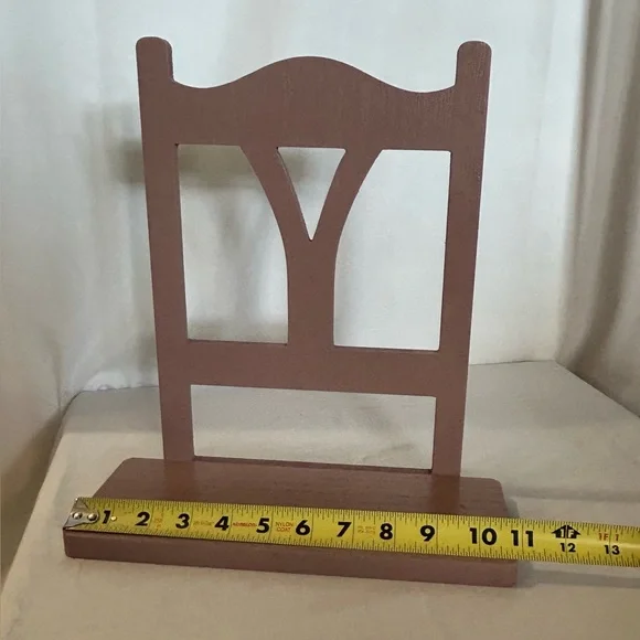 Pink/Mauve Color Chair Shelf/Display Stand - Picture 7 of 10